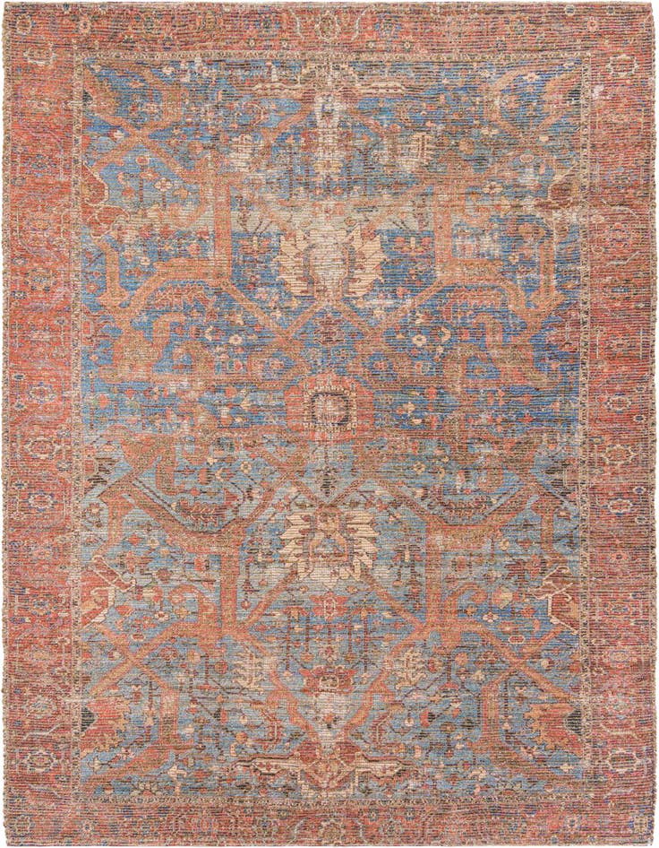 Detail image of 7' 10 x 10' Chenille Jute Rug