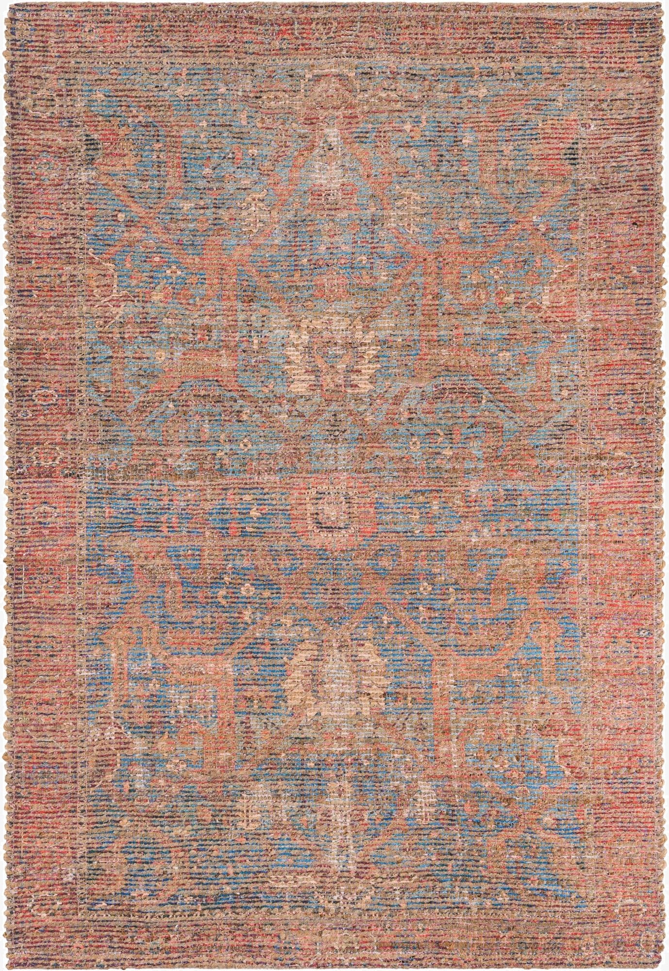 4' 1 x 6' 1 Chenille Jute Rug