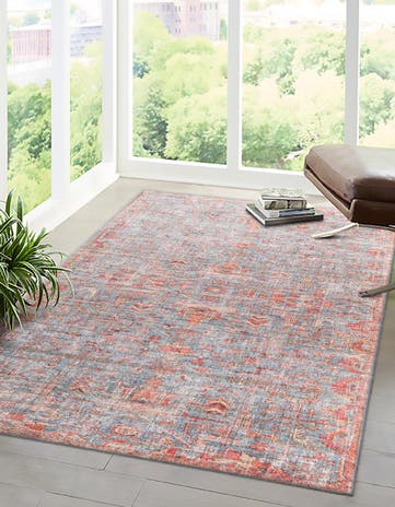 9' 2 x 12' Washable Nostalgia Rug