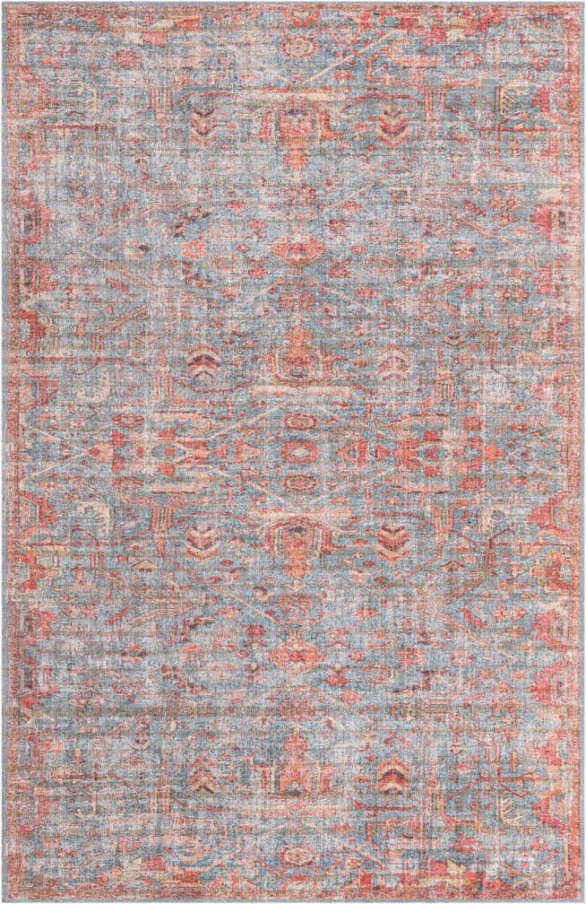 5' 3 x 8' Washable Nostalgia Rug