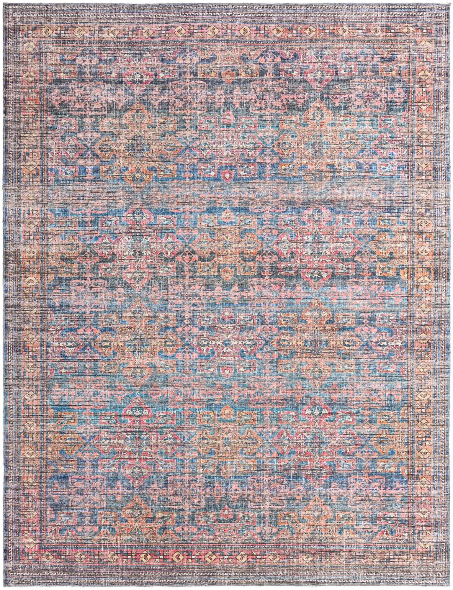 9' 2 x 12' Washable Nostalgia Rug