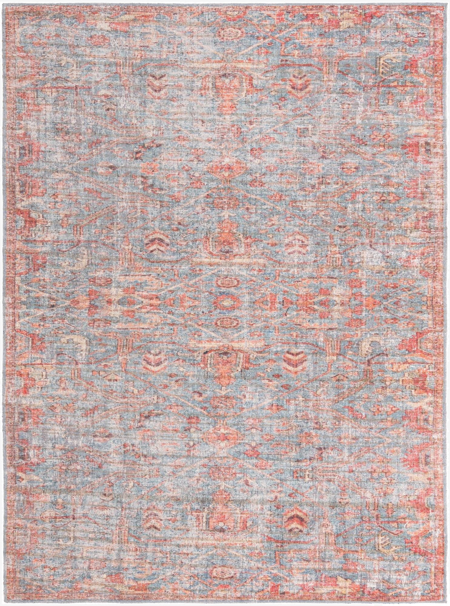 7' 3 x 10'  Washable Nostalgia Rug