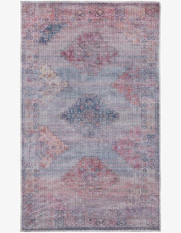 Antique Blue Washable Sisu Rug