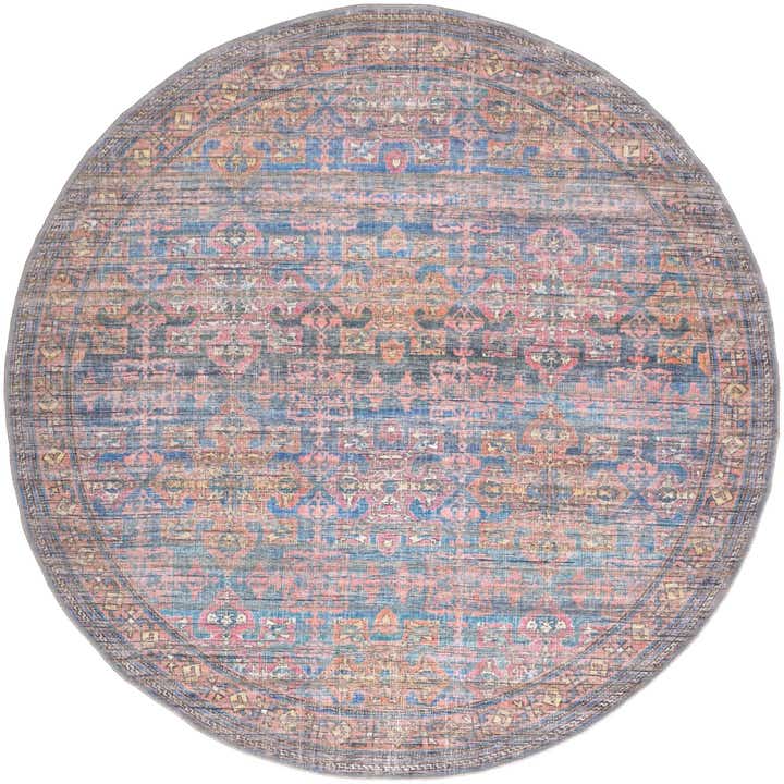 5' 3 x 5' 3 Nostalgia Round Rug