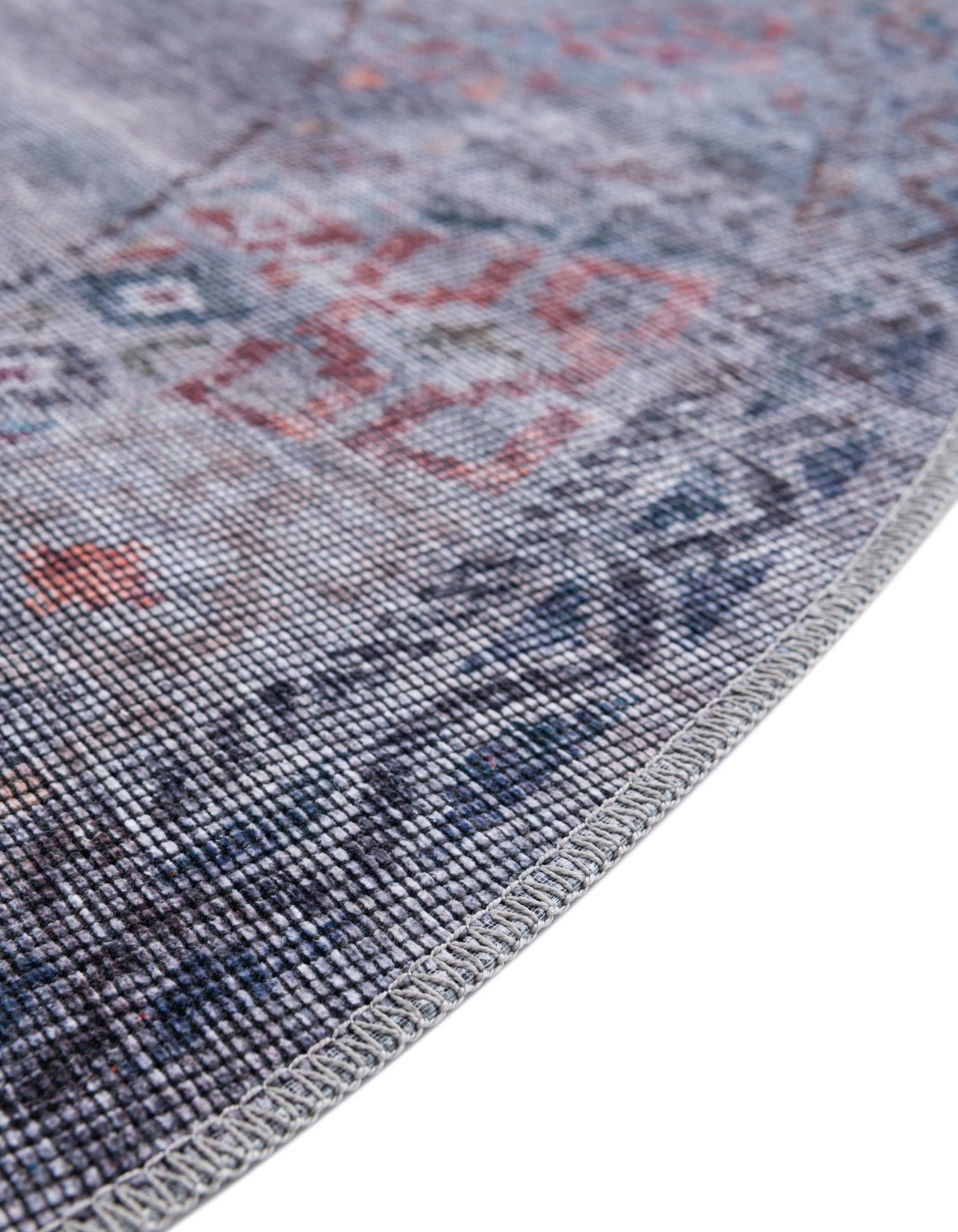 3' 3 x 3' 3 Washable Sisu Round Rug