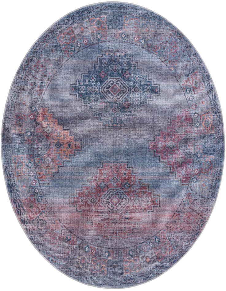 Detail image of 7' 10 x 7' 10 Washable Sisu Round Rug