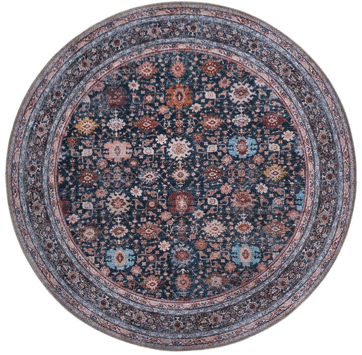 Detail image of 4' x 4' Yara Round Rug