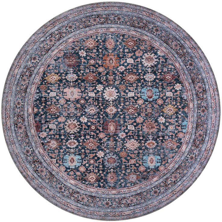 Detail image of 7' 10 x 7' 10 Yara Round Rug