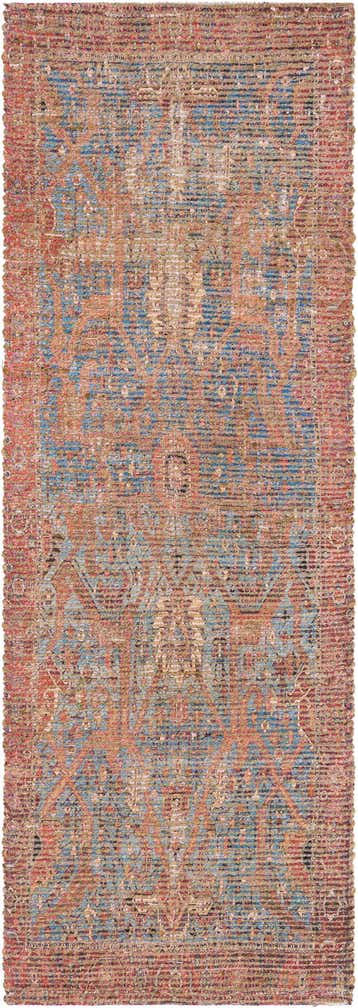 2' 2 x 6' 1 Chenille Jute Runner Rug