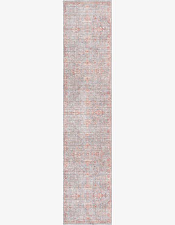 2' 7 x 12' Washable Nostalgia Runner Rug
