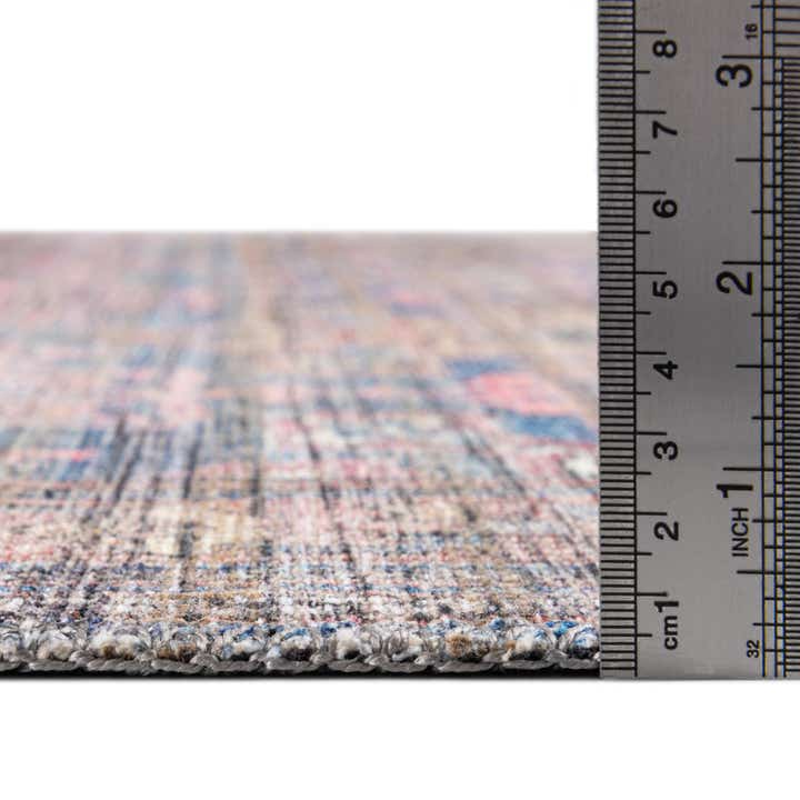 2' 7 x 14' Washable Nostalgia Runner Rug