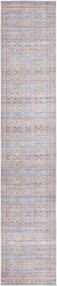 Detail image of 2' 7 x 14' Washable Nostalgia Runner Rug