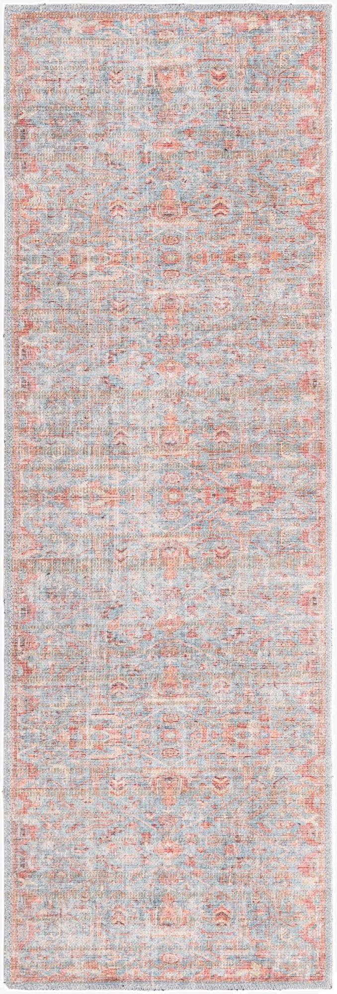 2' x 6'  Washable Nostalgia Runner Rug