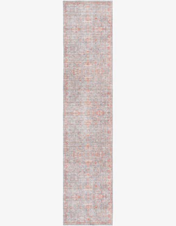 2' 7 x 12' Washable Nostalgia Runner Rug