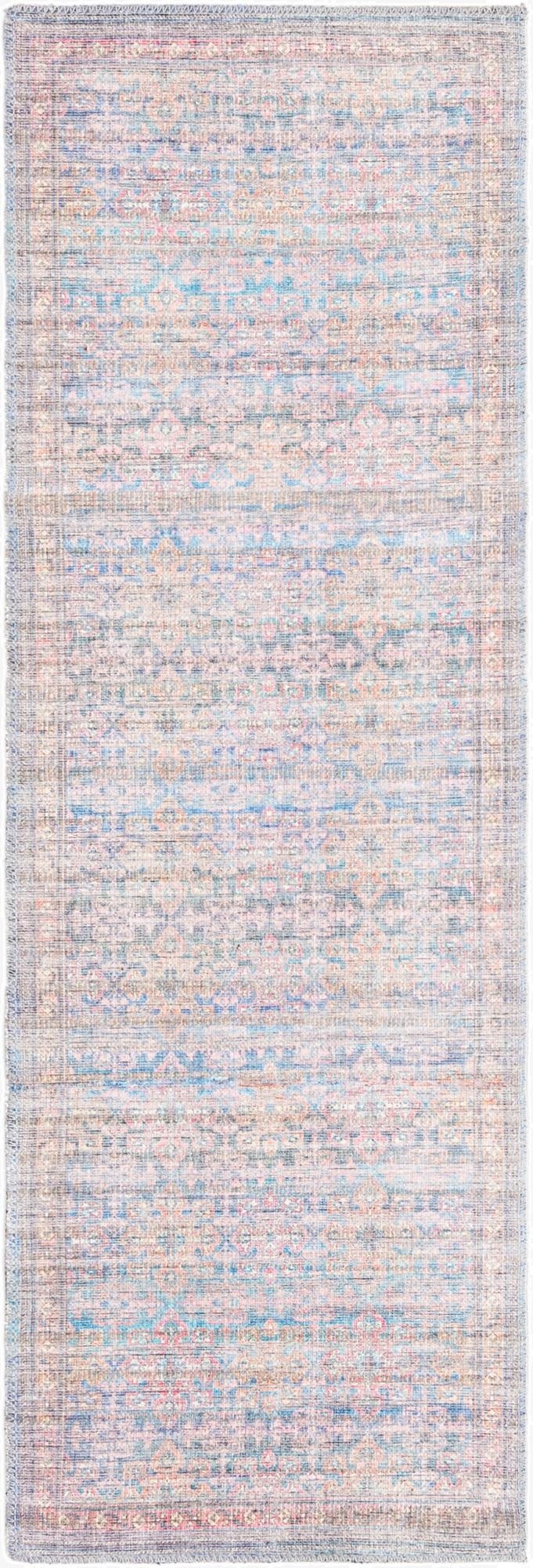 Primary image 2' x 6'  Washable Nostalgia Runner Rug