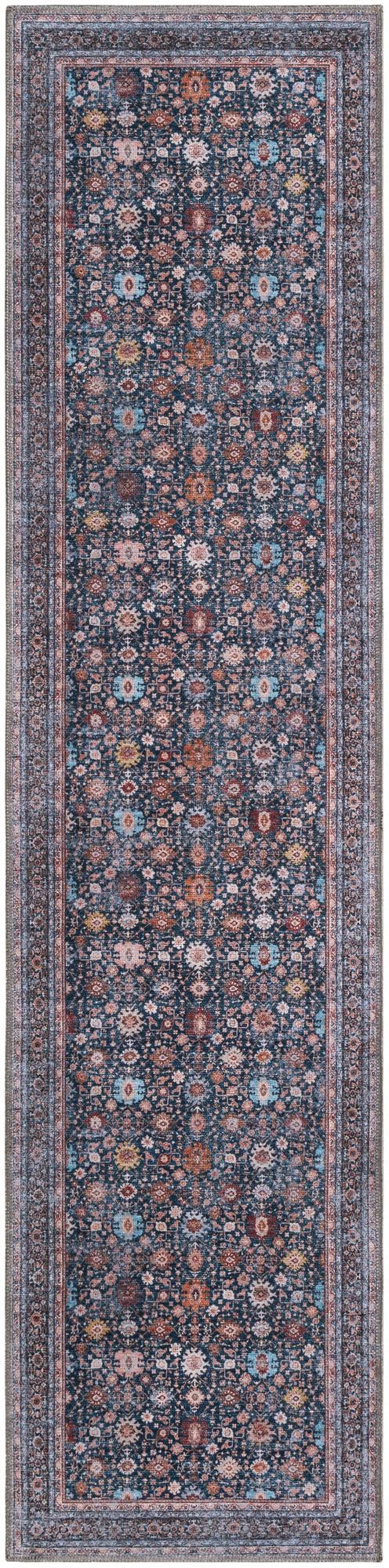 Antique Blue Yara Runner Rug