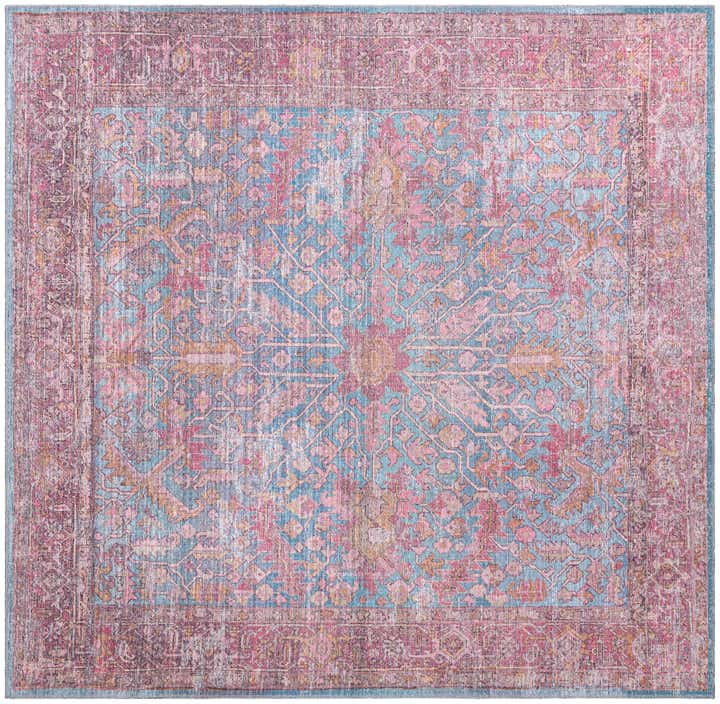 7' 10 x 7' 10 Washable Mangata Square Rug