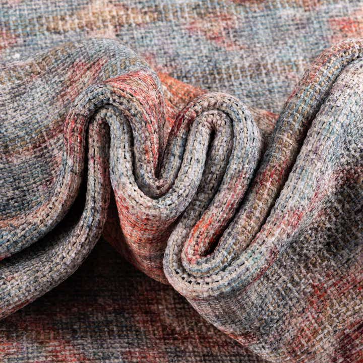 5' 3 x 5' 3 Washable Nostalgia Square Rug