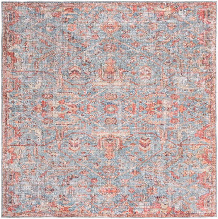 240cm x 240cm lavable Nostalgia Alfombra Cuadrado