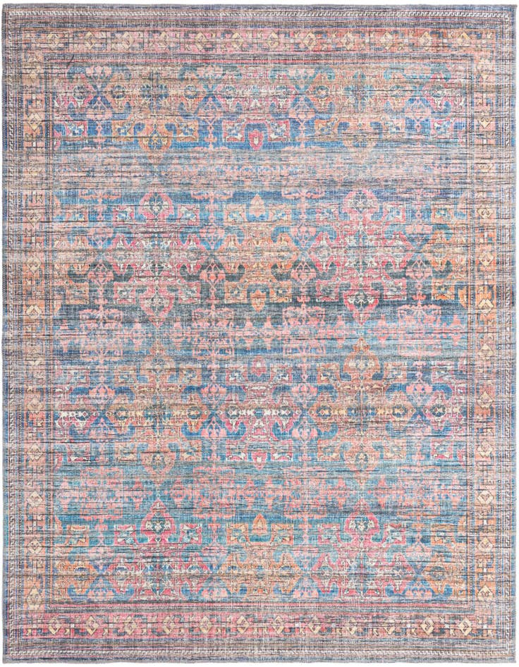 Detail image of 7' 10 x 7' 10 Washable Nostalgia Square Rug