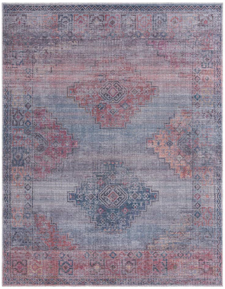 Detail image of 7' 3 x 7' 3 Washable Sisu Square Rug