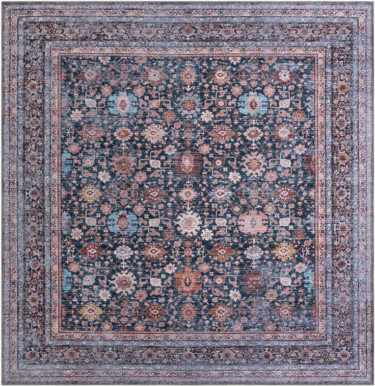 Detail image of 7' 10 x 7' 10 Yara Square Rug