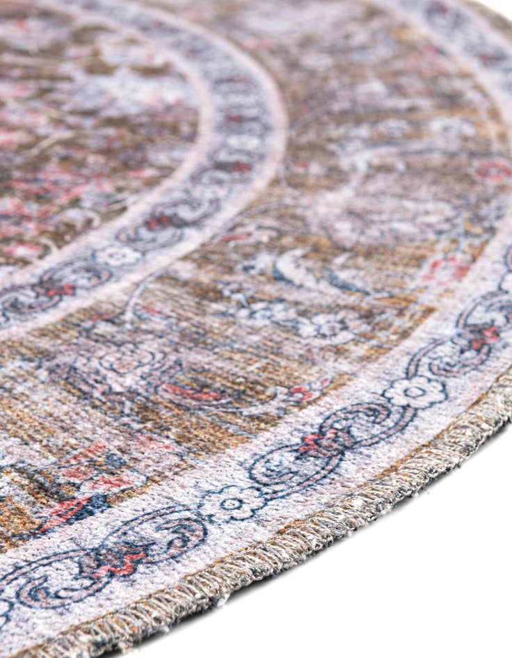 Detail image of 4' x 4' Yara Round Rug