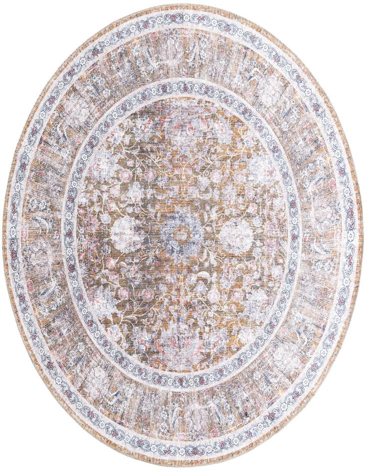 Detail image of 7' 10 x 7' 10 Yara Round Rug