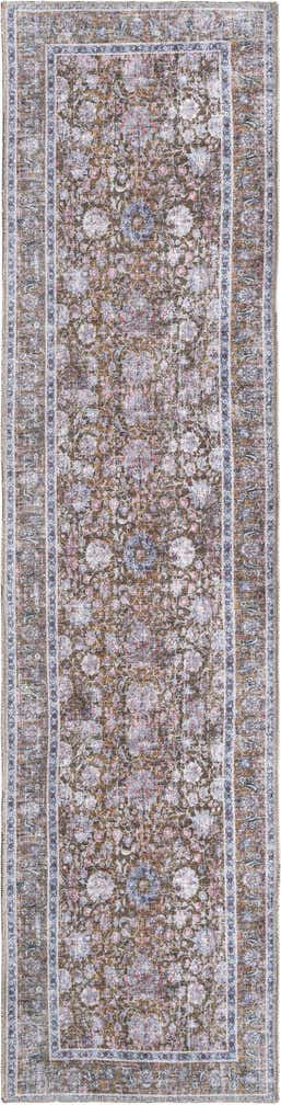 60cm x 245cm Waschbar Yara Läufer Teppich