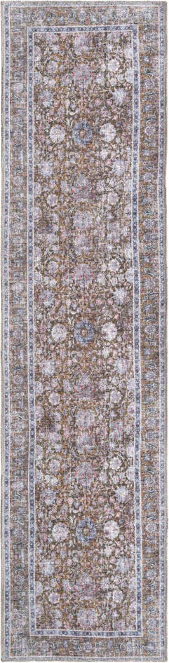 Detailansicht von 60cm x 245cm Waschbar Yara Läufer Teppich