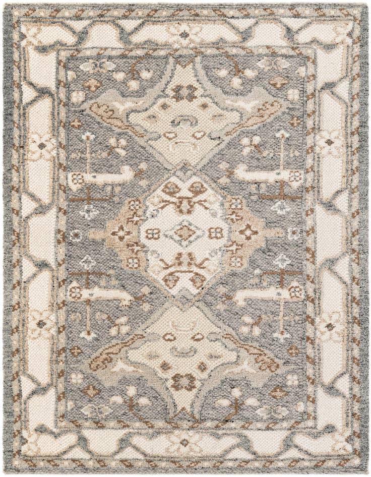 Detail image of 5' 1 x 8' Hand Knotted Sultan Signature Rug