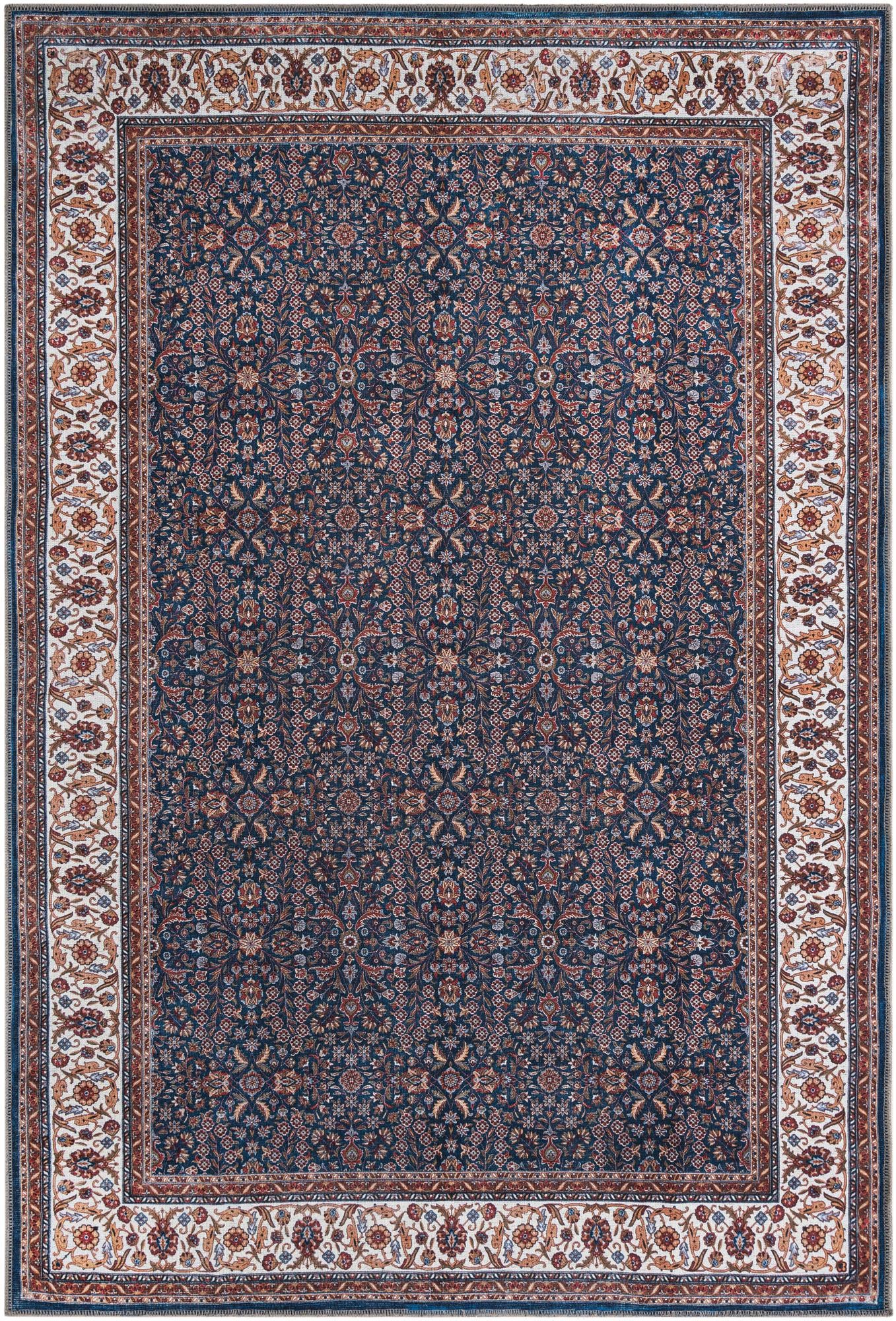 Antique Navy Blue Yara Rug