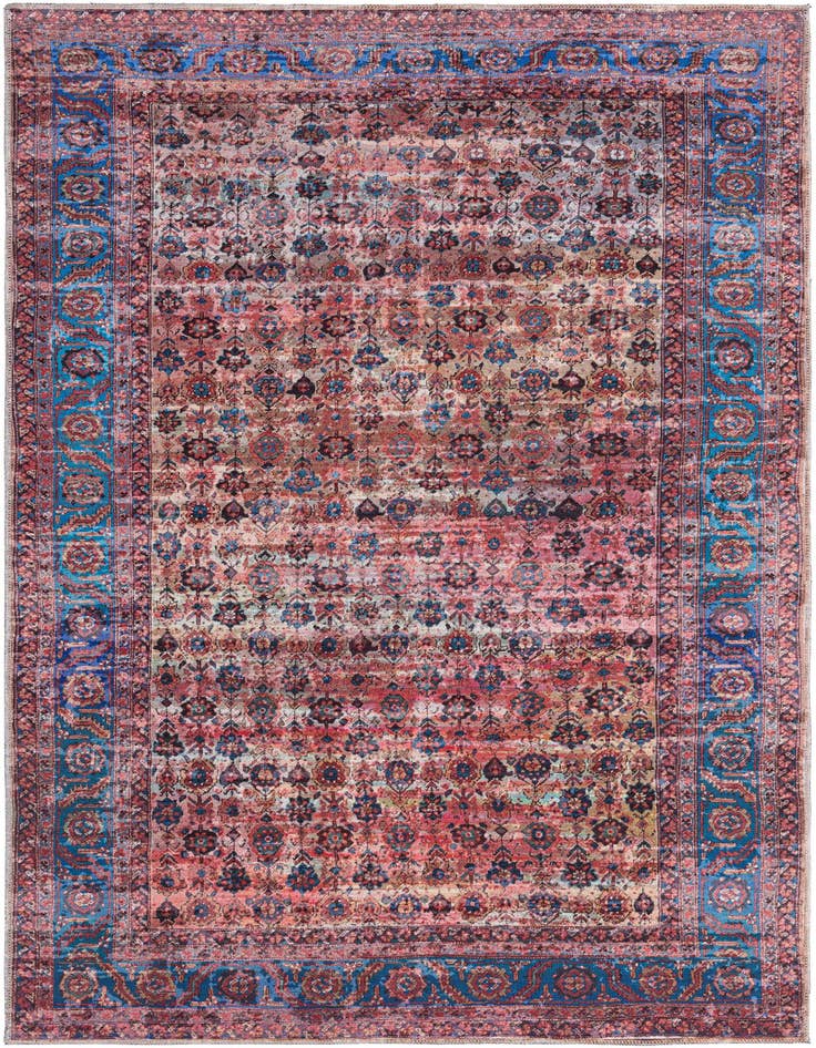 Detail image of 5' 3 x 8' Washable Maahru Rug