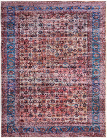 Antique Pink Washable Maahru Rug