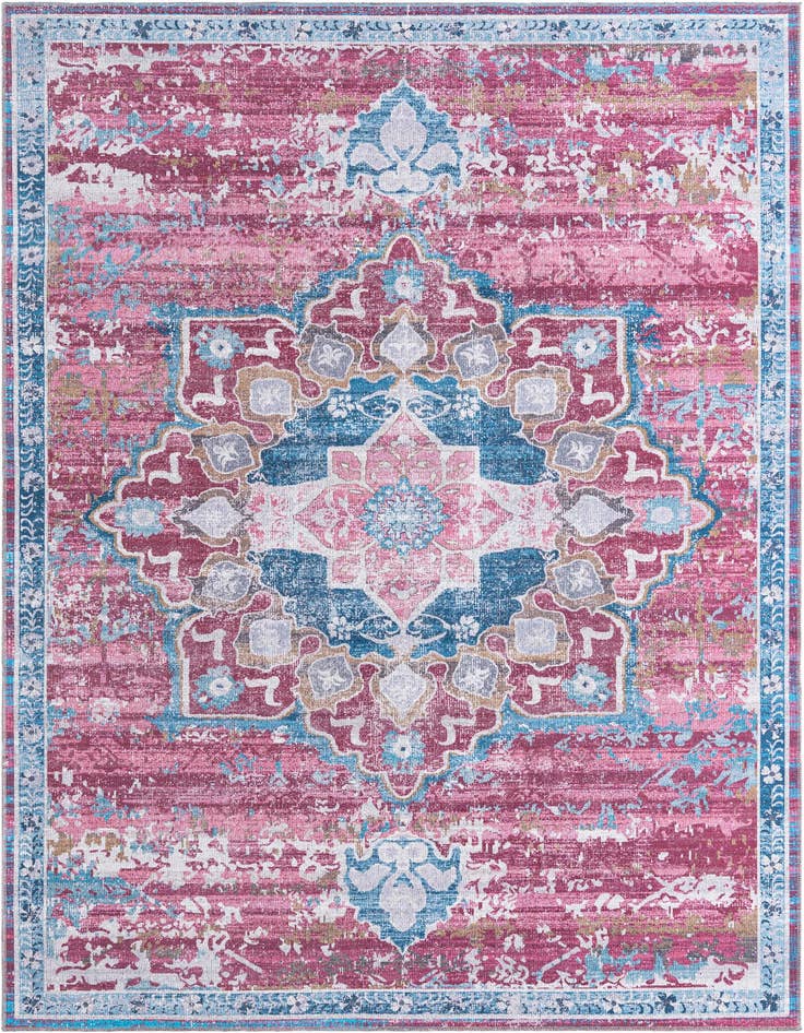 Detail image of 10' 6 x 14' Washable Renaissance Rug