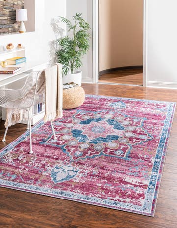 5' 3 x 8' Washable Renaissance Rug
