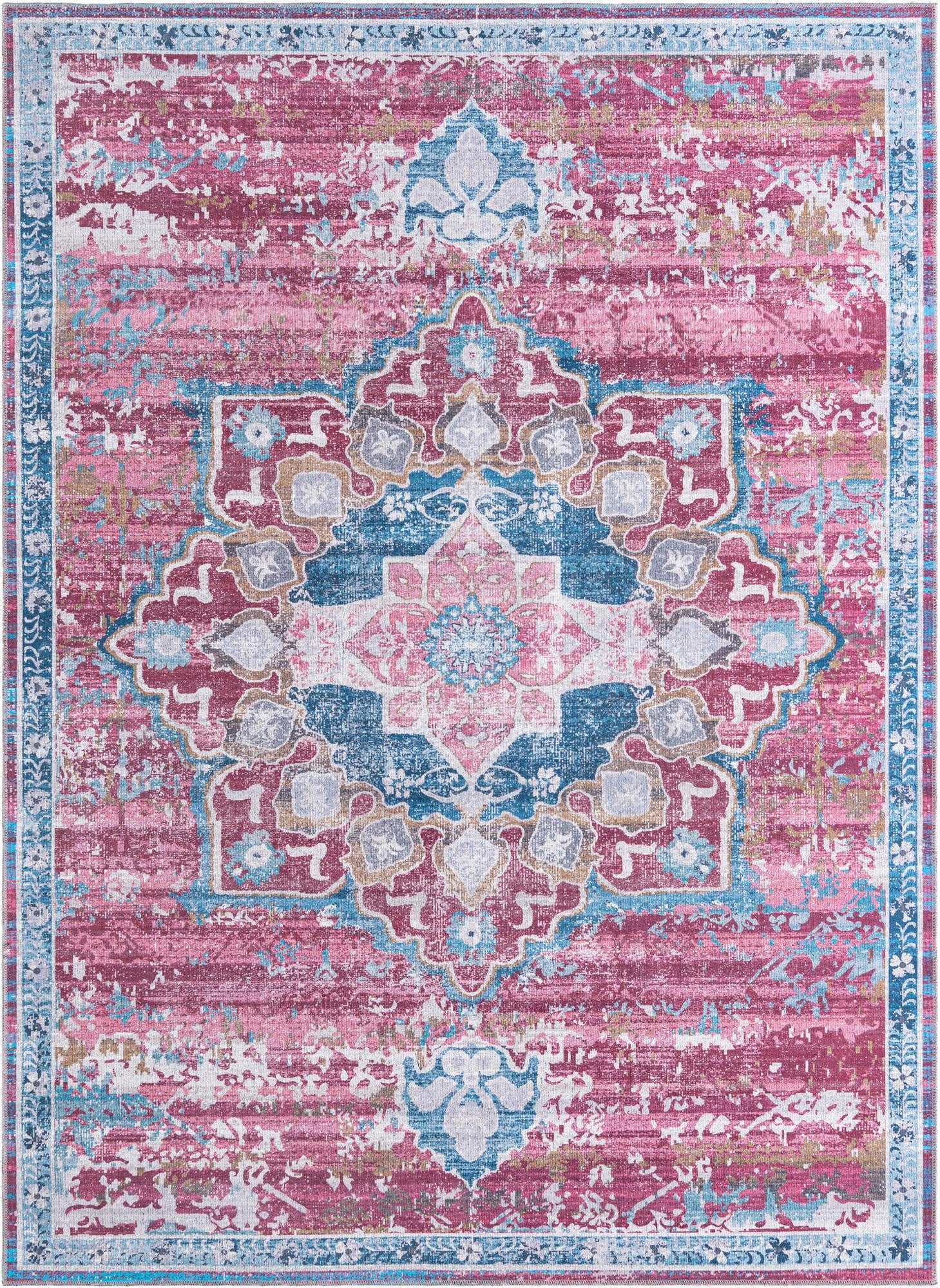 Primary image 10' 6 x 14'  Washable Renaissance Rug