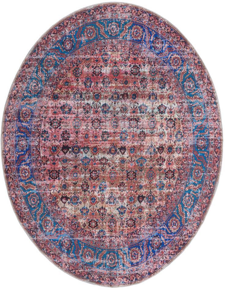Detail image of 10' 6 x 10' 6 Washable Maahru Round Rug