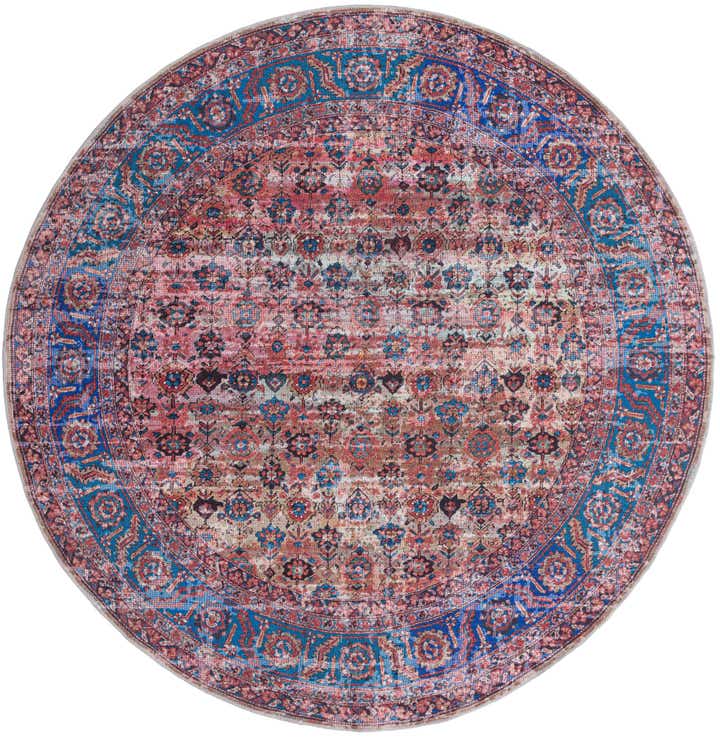 320cm x 320cm Wasbaar Maahru Rond Vloerkleed