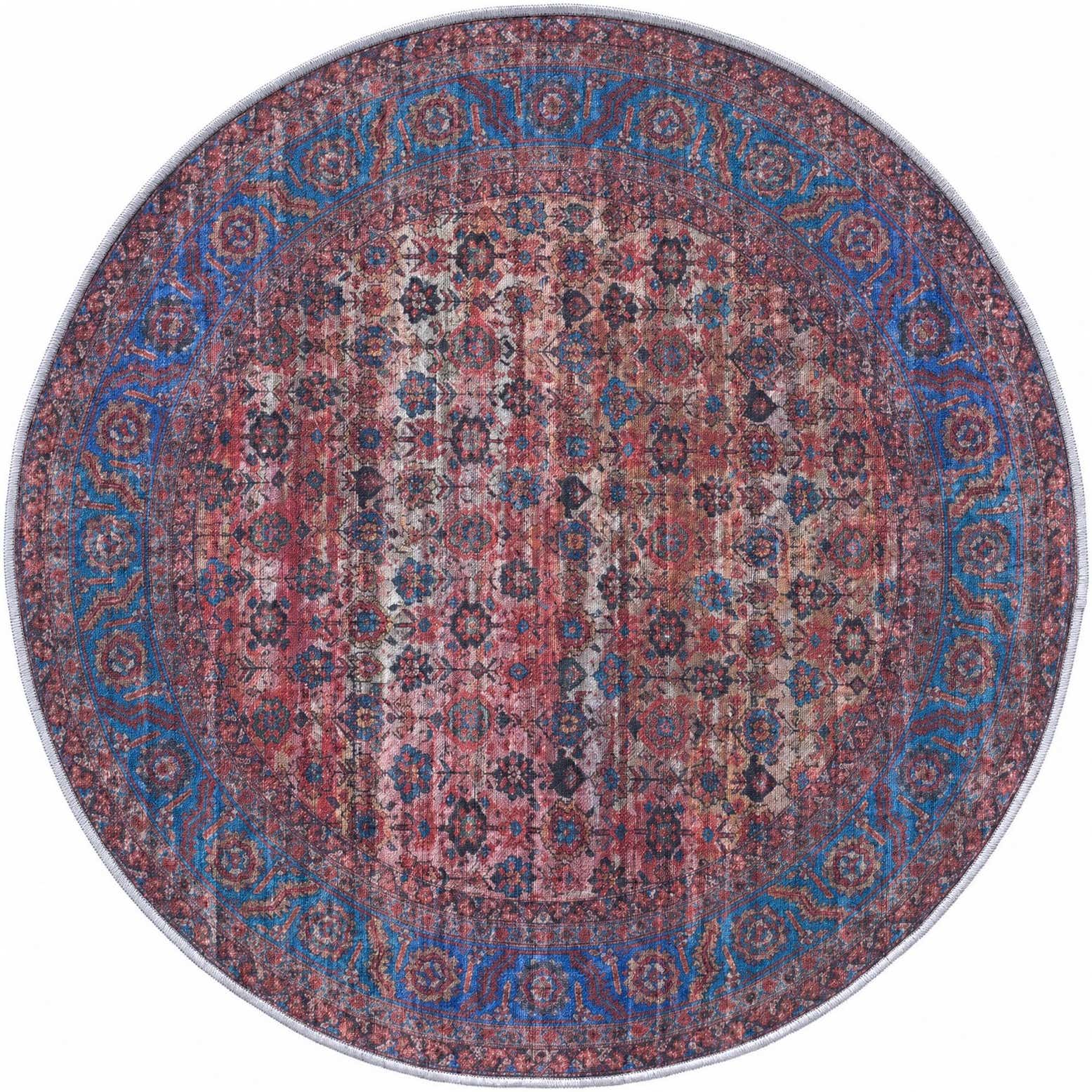 125cm x 125cm Maahru Tapis Rond