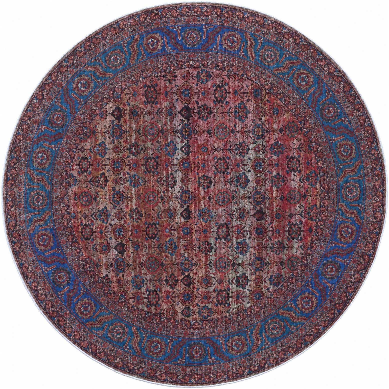240cm x 240cm Maahru Tapis Rond