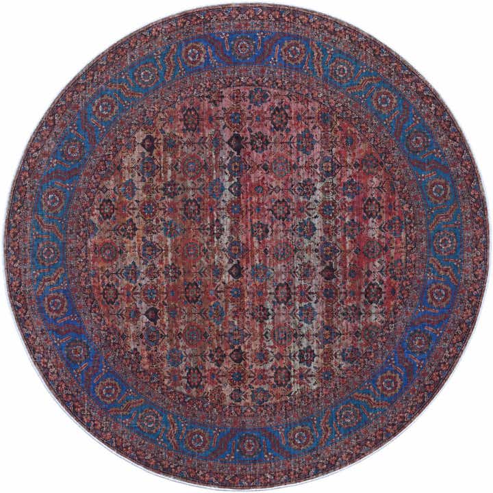 240cm x 240cm Maahru Tapis Rond