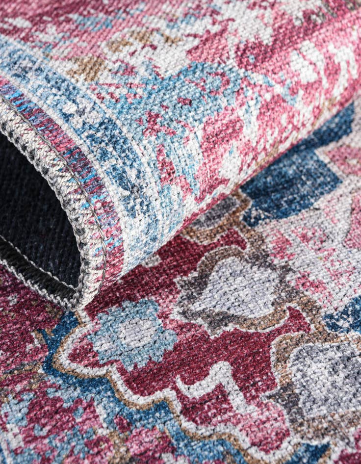 Detail image of 2' x 6' Washable Francesca Runner Rug