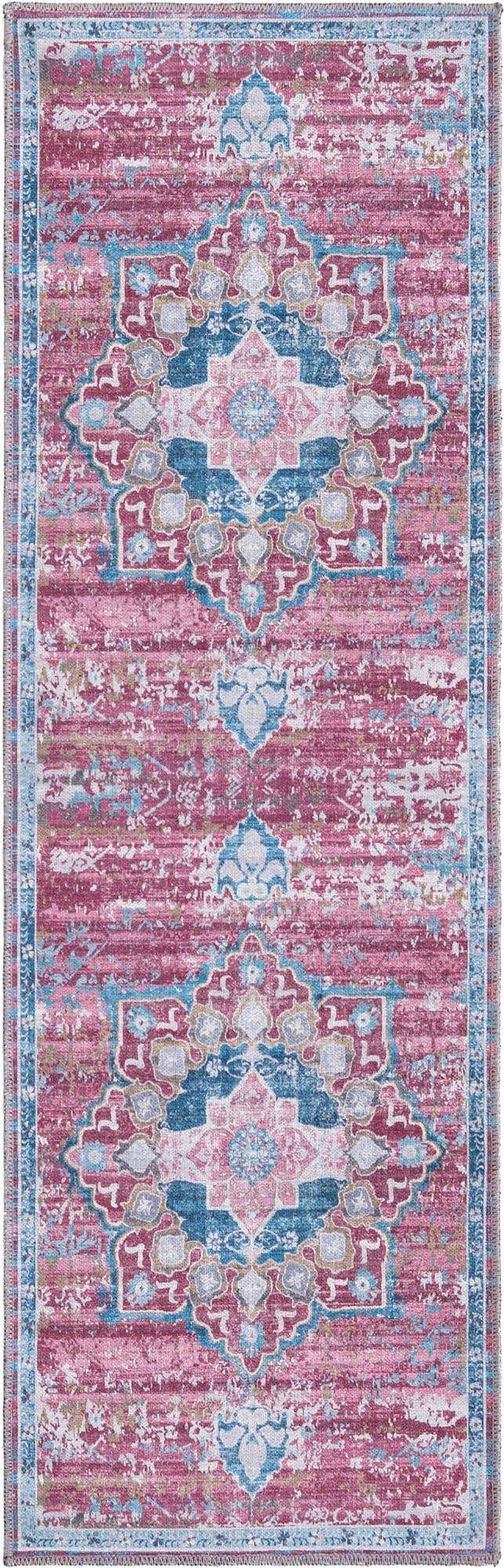 2' x 6' Washable Francesca Runner Rug