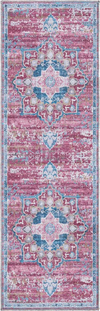 2' x 6' Washable Francesca Runner Rug