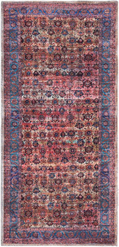 Detail image of 2' x 4' Washable Maahru Runner Rug