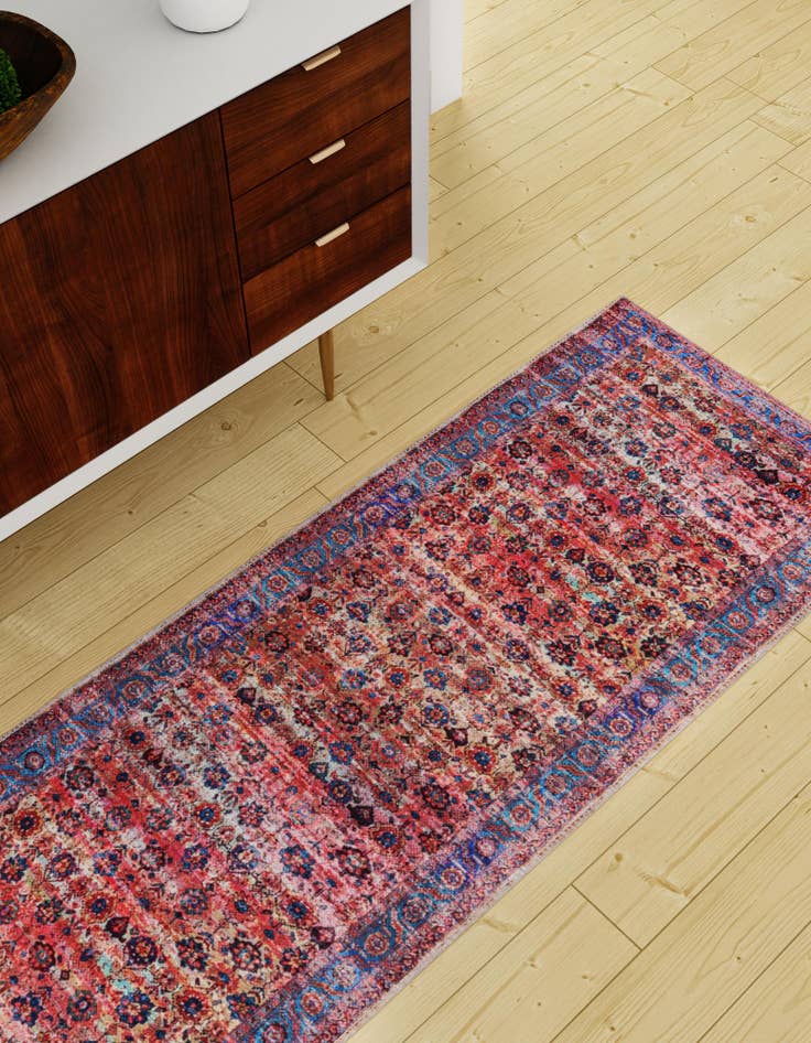 Detail image of 2' x 8' Washable Maahru Runner Rug