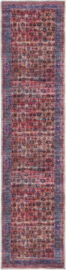 Detail image of 2' x 8' Washable Maahru Runner Rug