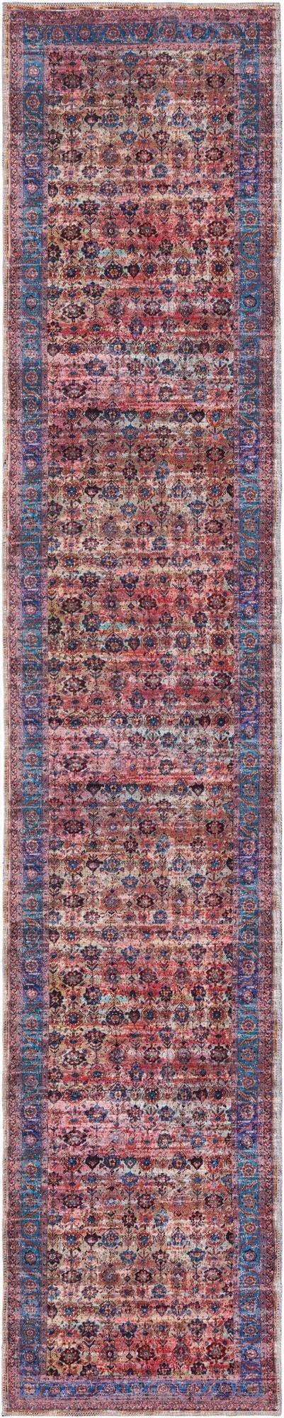 2' 7 x 13'  Washable Maahru Runner Rug