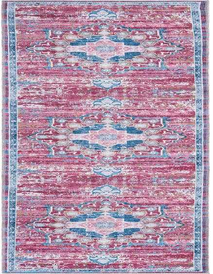 Detail image of 2' 7 x 12' Washable Renaissance Runner Rug